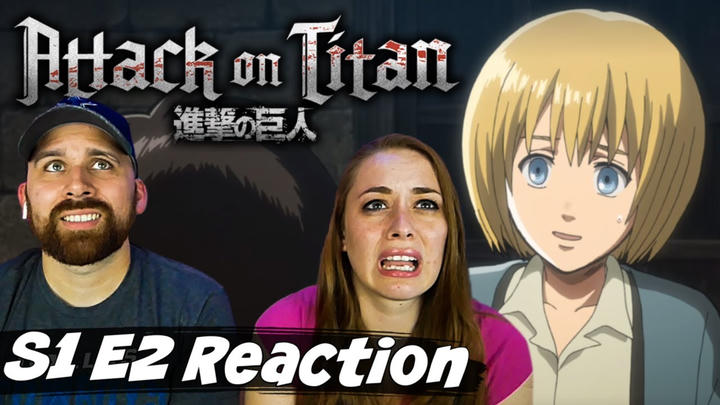 Attack on Titan S1 E2 "That Day - The Fall of Shiganshina: Part 2" Reaction & Review