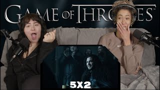 Game of Thrones 5x02 'The House of Black and White' | First Time Reaction