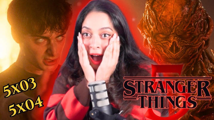 STRANGER THINGS SEASON 5 Episode 3 & 4 REACTION!! Vecna | Millie Bobby Brown | Demogorgon | Netflix