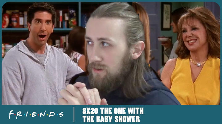 'HEY ROOMIE!' - Friends 8X20 - 'The One with the Baby Shower' Reaction