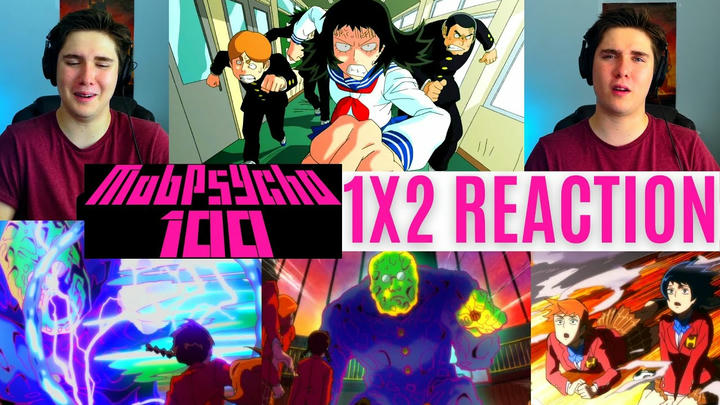 REACTING to *1x2 Mob Psycho 100* THE PERVY SPIRIT?? (First Time Watching) Shonen Anime