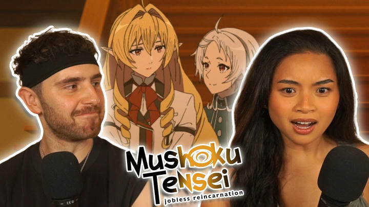 SHE DID NOT SEE THIS COMING😂 - Girlfriend Reacts To Mushoku Tensei Season 2 Episode 14 REACTION!