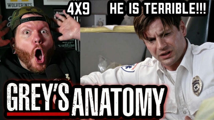 This guy INFURIATED me! | First time watching Grey's Anatomy REACTION 4x9 'Crash Into Me Part 1'