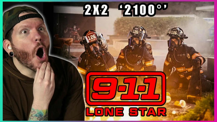 A volcanic eruption?! | First time watching 9-1-1 Lone Star REACTION 2x2 '2100°'