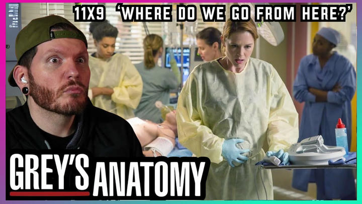 FIRST TIME WATCHING Grey's Anatomy REACTION 11x9 'Where Do We Go From Here?'