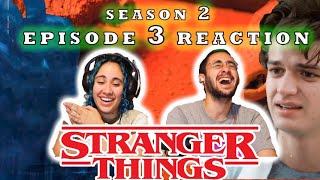 *STRANGER THINGS* 2X3 reaction (Dustin, WHY?!)- First Time Siblings Watch