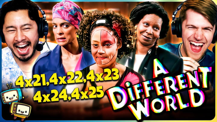 A DIFFERENT WORLD Season Episodes 21-25 Reaction! | Jasmine Guy, Kadeem Hardison, w/ Jaby Koay