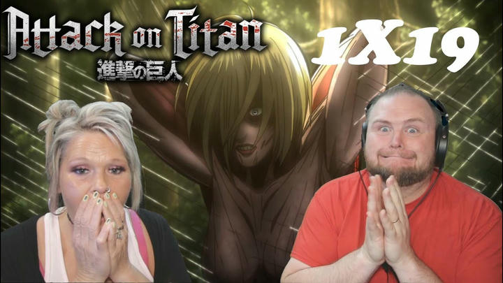 ATTACK ON TITAN 1x19 REACTION | Bite: The 57th Exterior Scouting Mission, Part 3