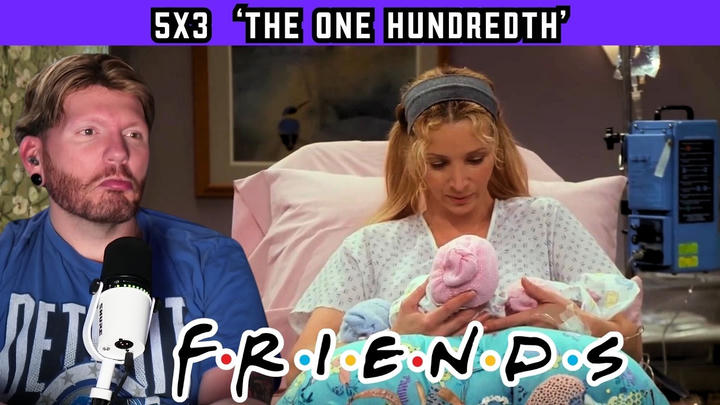 FIRST TIME WATCHING Friends 5x3 'The One Hundredth' REACTION