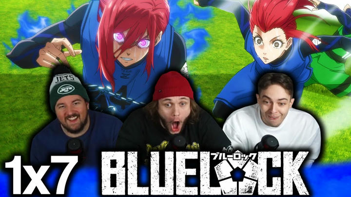 CHIGIRI BROKE HIS CHAINS!!! | Bluelock 1x7 "Rush" Group Reaction!