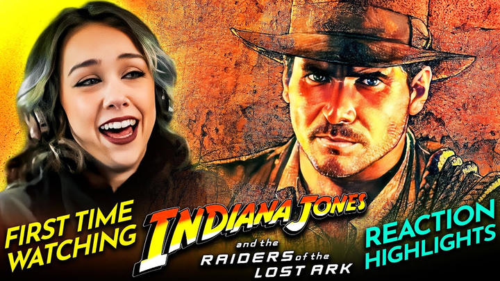 Nicki really digging RAIDERS OF THE LOST ARK (1981) Movie Reaction FIRST TIME WATCHING