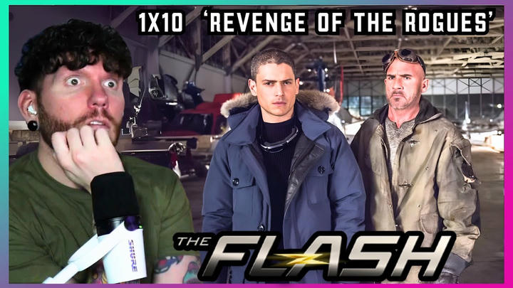 First time watching THE FLASH Reaction 1x10 'Revenge of the Rogues'