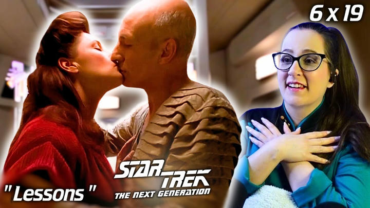 🖖Star Trek: The Next Generation 6x19 Lessons FIRST TIME WATCHING Reaction