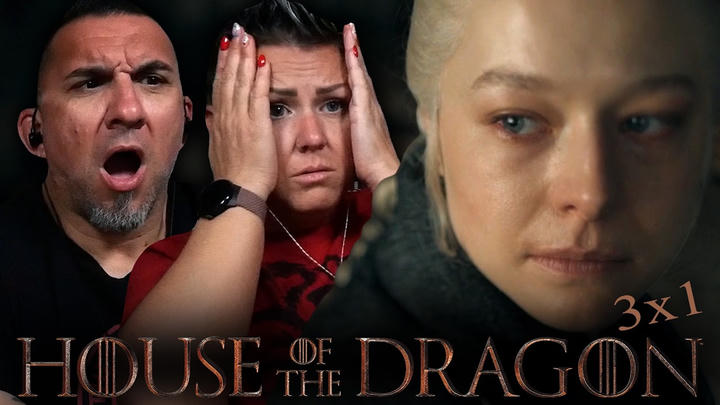 HOUSE OF THE DRAGON SEASON 3 EPISODE 1 REACTION | SALT AND SEA, FIRE AND BLOOD | GAME OF THRONES