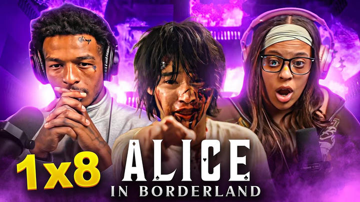 FINALLY WATCHING Alice In Borderland 1X8 REACTION **SEASON FINALE***