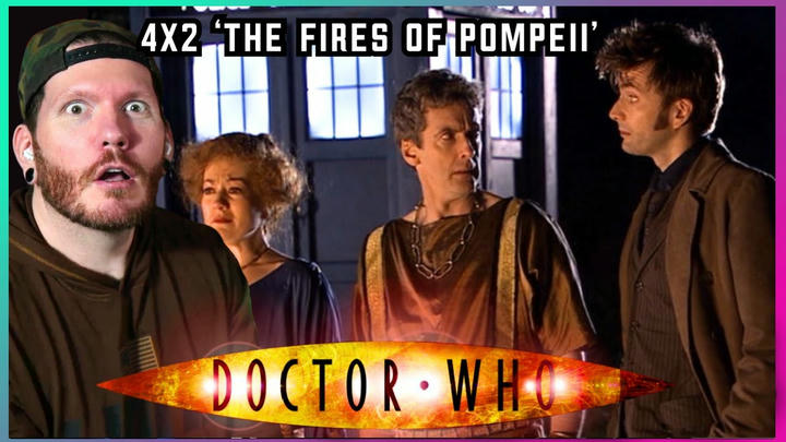 First time watching DOCTOR WHO Reaction 4x2 'THE FIRES OF POMPEII'
