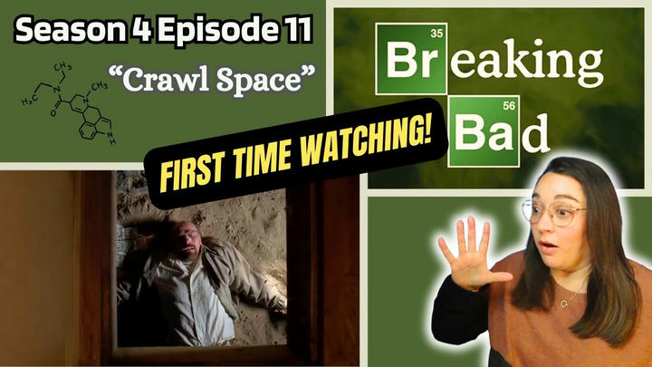 First Time Watching! BREAKING BAD REACTION 4x11 "Crawl Space"