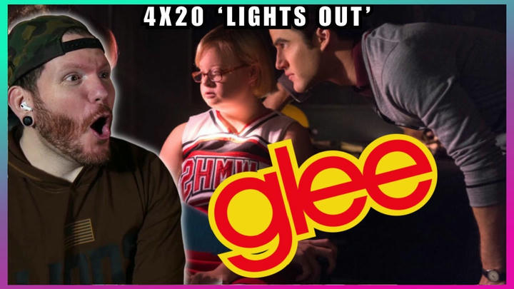 We Will Rock You! | First time watching GLEE 4x20 'Lights Out' REACTION