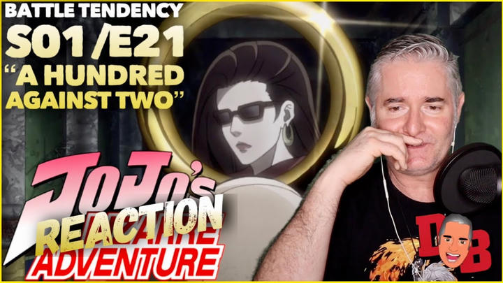 Jojo's Bizarre Adventure (Battle Tendency) S01/E21 "A Hundred Against Two" REACTION