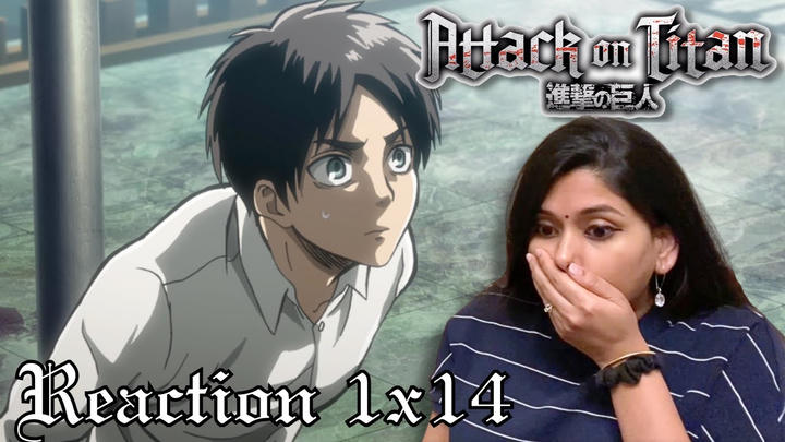 ATTACK ON TITAN 1X14 // REACTION // FIRST TIME WATCHING
