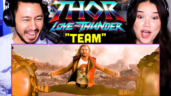 THOR LOVE & THUNDER "Team" Teaser Reaction!
