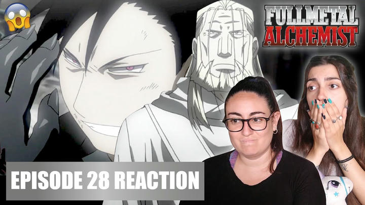 FULLMETAL ALCHEMIST BROTHERHOOD Reaction 1x28 - "FATHER"