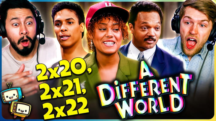 A DIFFERENT WORLD 2x20, 2x21, & 2x22 Reaction! | Jasmine Guy, Kadeem Hardison, Darryl M. Bell
