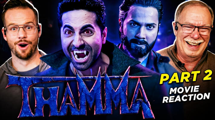 Thamma Movie Reaction 2/3 | Maddock Horror Comedy Universe | Ayushmann Khurrana | Rashmika Mandanna