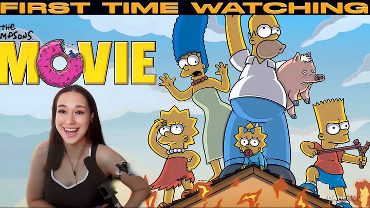 Dasha Reacts - The Simpsons Movie (2007)