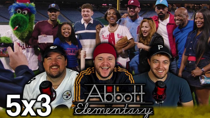 AT THE PHILLIES GAME!!! | Abbott Elementary 5x3 '"Ballgame"' First Reaction!!