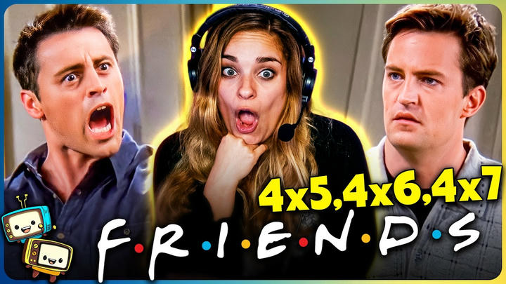 FRIENDS (1996) Season 3 Episodes 4x5, 4x6, 4x7 Reaction! | First Time Watch!