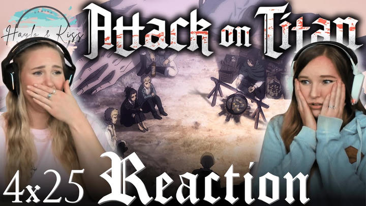 Night Of The End | ATTACK ON TITAN | Reaction 4x25