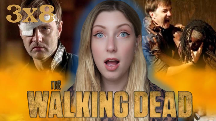 The Walking Dead S3 EP8 REACTION first time watching !