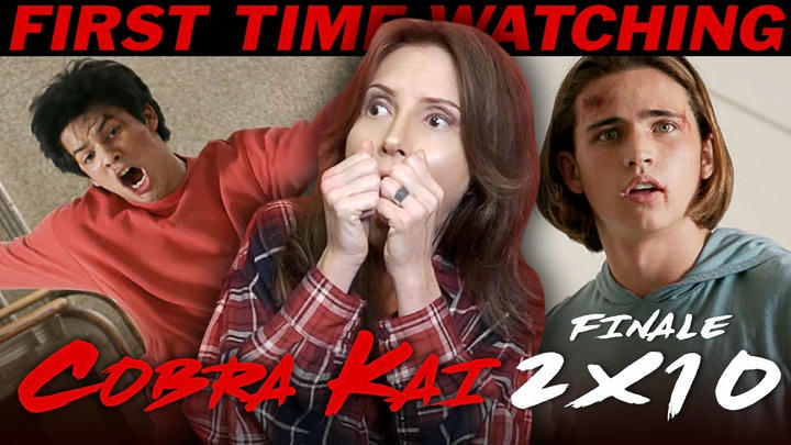 COBRA KAI 2X10 FINALE Reaction (This SCHOOL FIGHT is EPIC!!)