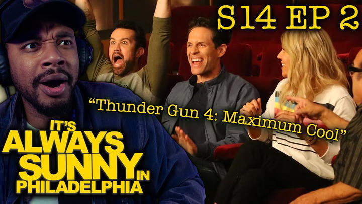 FILMMAKER REACTS It's Always Sunny Season 14 Episode 2: Thunder Gun 4: Maximum Cool