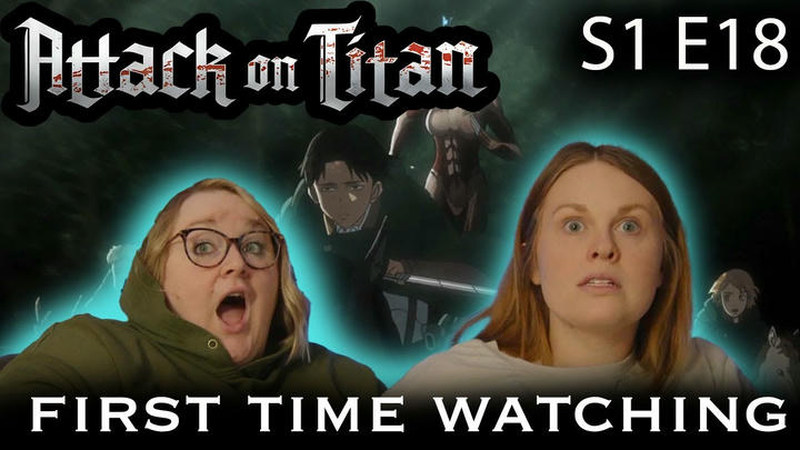 Attack On Titan DUB | S1 E18 |"Forest of Giant Trees" | FIRST TIME REACTION