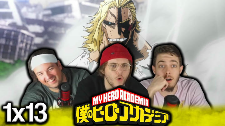 HE REALLY IS THE BEST | My Hero Academia 1x13 "In Each of Our Hearts" Group Reaction!