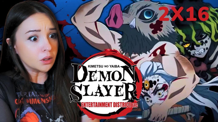 INOSUKE!? there's no way.... 💔 Demon Slayer | 2x16 REACTION