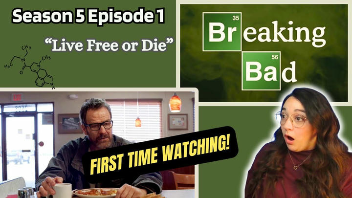 First Time Watching! BREAKING BAD REACTION 5x1 "Live Free or Die"