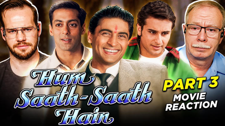 Hum Saath Saath Hain Movie Reaction 3/3 | Salman Khan | Saif Ali Khan | Tabu | Sonali | Karishma