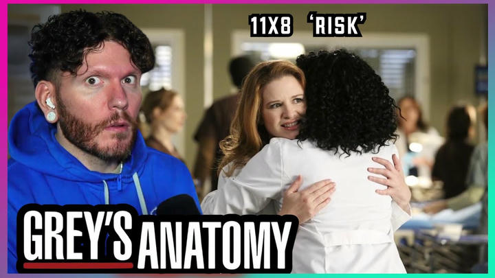 FIRST TIME WATCHING Grey's Anatomy REACTION 11x8 'Risk''