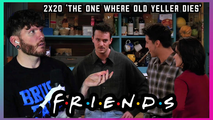 First time watching Friends REACTION 2x20 ''The One Where Old Yeller Dies'