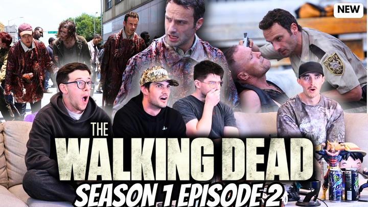 Horror HATERS Watch The Walking Dead Season 1 Episode 2 "Guts" | Reaction/Review