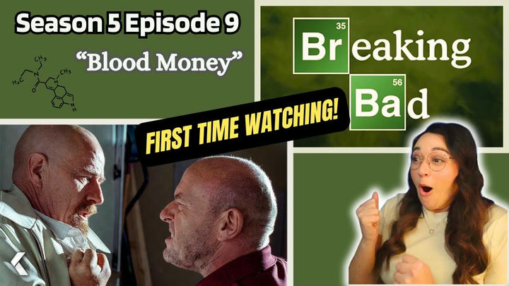 First Time Watching! BREAKING BAD REACTION 5x9 "Blood Money"