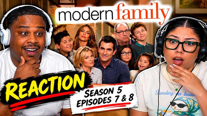CAN'T THEY JUST GET ALONG! MODERN FAMILY SEASON 5 EPISODES 7-8 (FIRST TIME WATCHING)