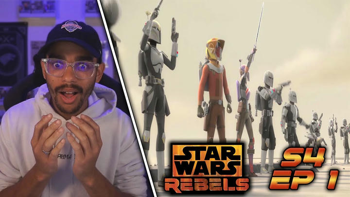 Star Wars: Rebels: Season 4 Episode 1 Reaction! - Heroes of Mandalore: Part 1