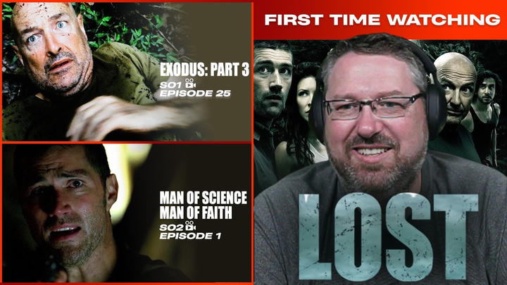 LOST S1E25 & S2E1 | First Time Watching | Man of Science, Man of Faith