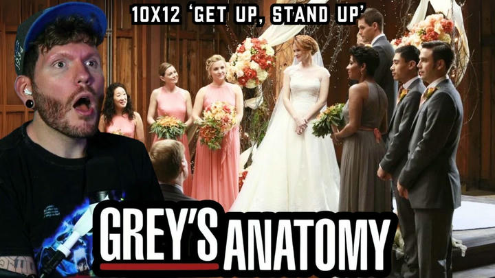 First time watching Grey's Anatomy REACTION 10x12 'Get Up, Stand Up'