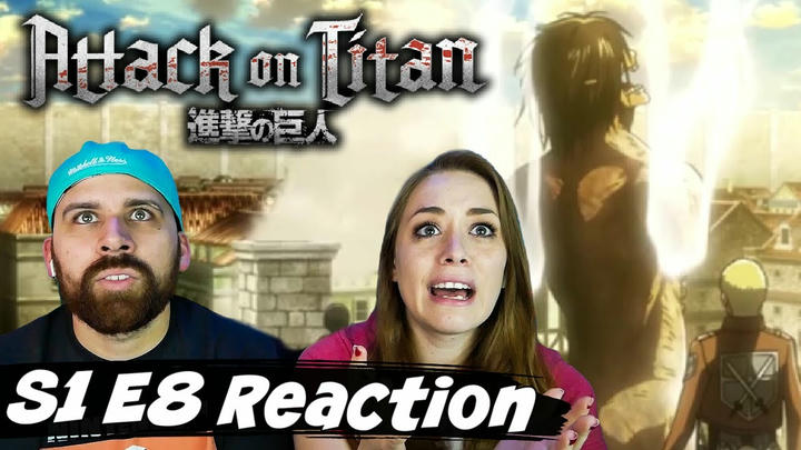 Attack on Titan S1 E8 "I Hear His Heartbeat - Attack on Trost: Part 4" Reaction & Review