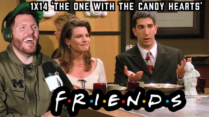 First time watching Friends REACTION 1x14 'The One with the Candy Hearts'
